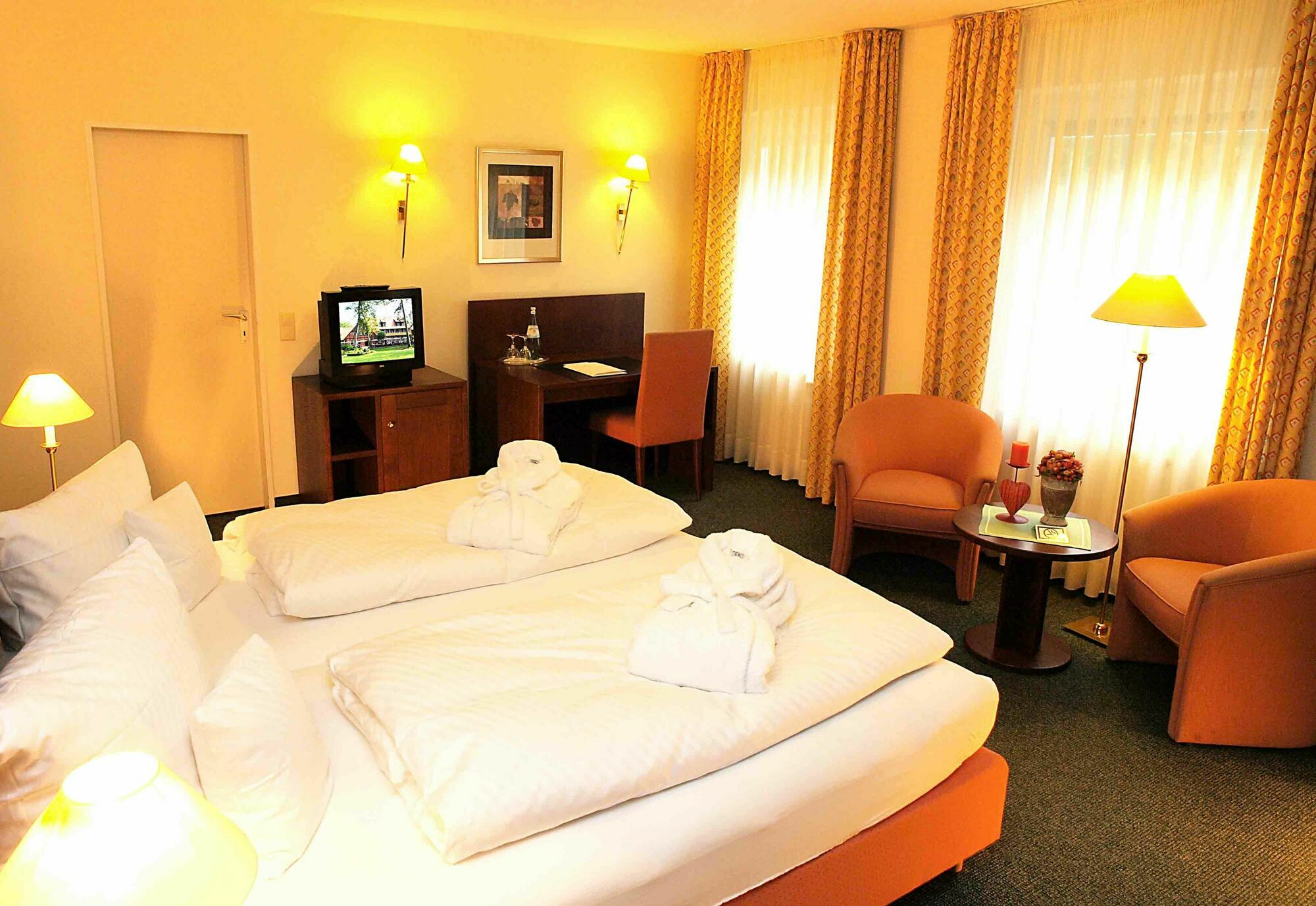 Heidehotel Waldhütte Telgte Buitenkant foto